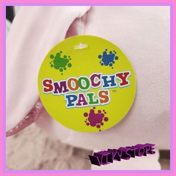 NWT Smoochy Pals Rabbit : Adorable, Huggable, and Irresistibly Cute Plush Toy! - Picture 7 of 9